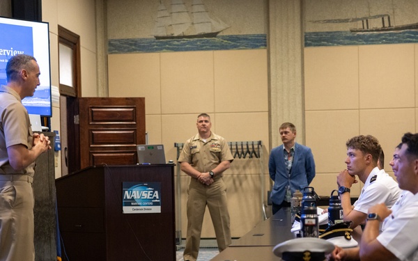 U.S. Naval Academy Midshipmen Tour Carderock
