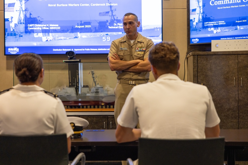 U.S. Naval Academy Midshipmen Tour Carderock