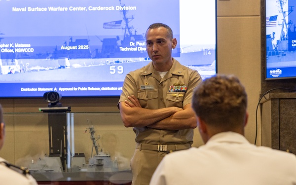 U.S. Naval Academy Midshipmen Tour Carderock