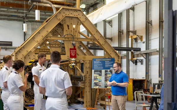 U.S. Naval Academy Midshipmen Tour Carderock