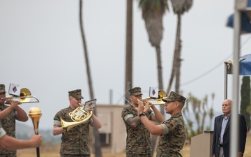 1st MARDIV holds quarterly colors ceremony
