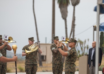 1st MARDIV holds quarterly colors ceremony