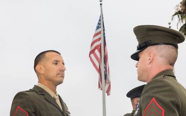 Marines with MWHS-3 perform uniform inspections
