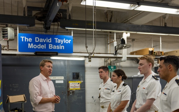 U.S. Naval Academy Midshipmen Tour Carderock