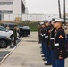 Marines with MWHS-3 perform uniform inspections