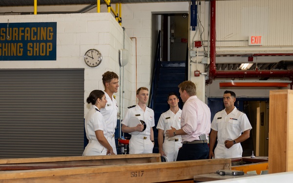 U.S. Naval Academy Midshipmen Tour Carderock
