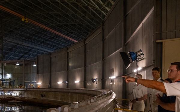 U.S. Naval Academy Midshipmen Tour Carderock