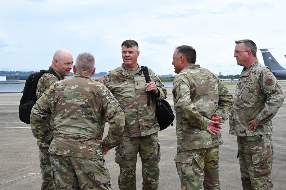 Army National Guard Materiel Command visits the 117ARW