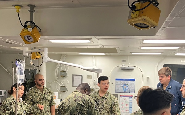 CRTS Teams Conduct Amphibious Familiarization Training Aboard USS Boxer