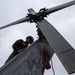 HMLA-775 Coyotes conduct flight line operations in the rain
