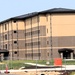 August 2025 construction operations for South Barracks Project at Fort McCoy