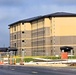 August 2025 construction operations for South Barracks Project at Fort McCoy