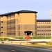 August 2025 construction operations for South Barracks Project at Fort McCoy