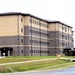 August 2025 construction operations for South Barracks Project at Fort McCoy