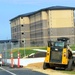 August 2025 construction operations for South Barracks Project at Fort McCoy