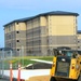 August 2025 construction operations for South Barracks Project at Fort McCoy