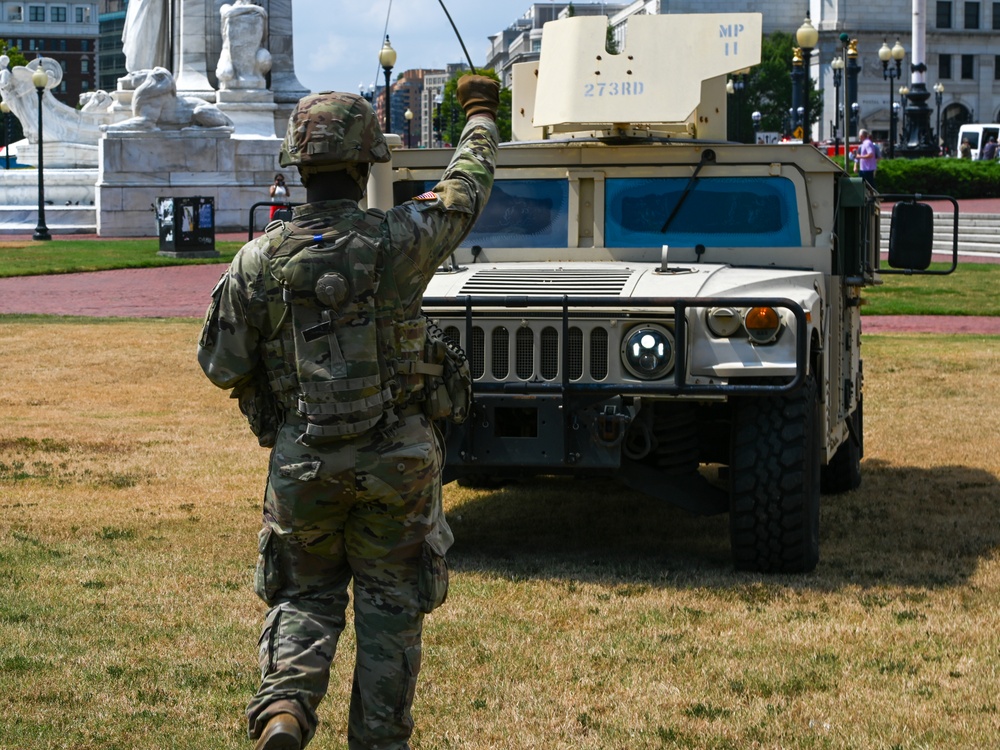 DC National Guard Leaders Deputized for DC Safe and Beautiful Task Force
