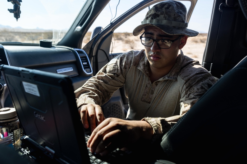 Combat Logistics Battalion 15 Marines conduct route reconnaissance