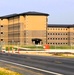 August 2025 construction operations for South Barracks Project at Fort McCoy