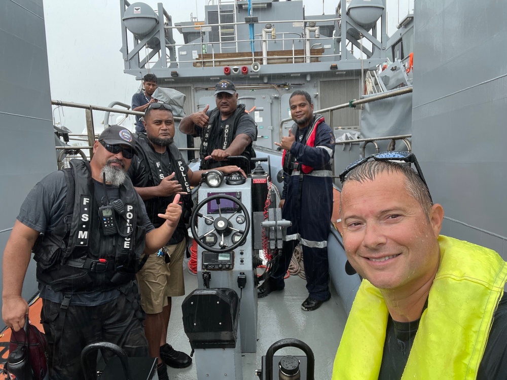 U.S. Coast Guard, partners conduct annual SAR exercise in Pohnpei, FSM