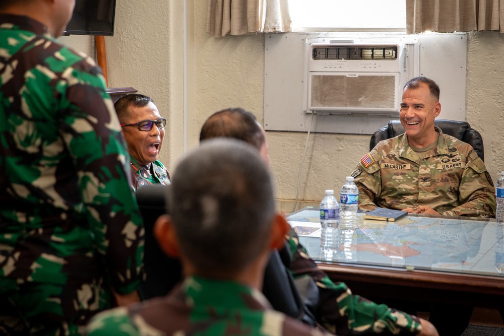 25th CAB welcomes Indonesian Leadership