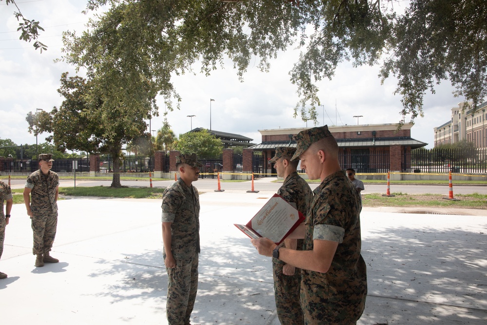 Sgt. Riveracollazo Reenlists