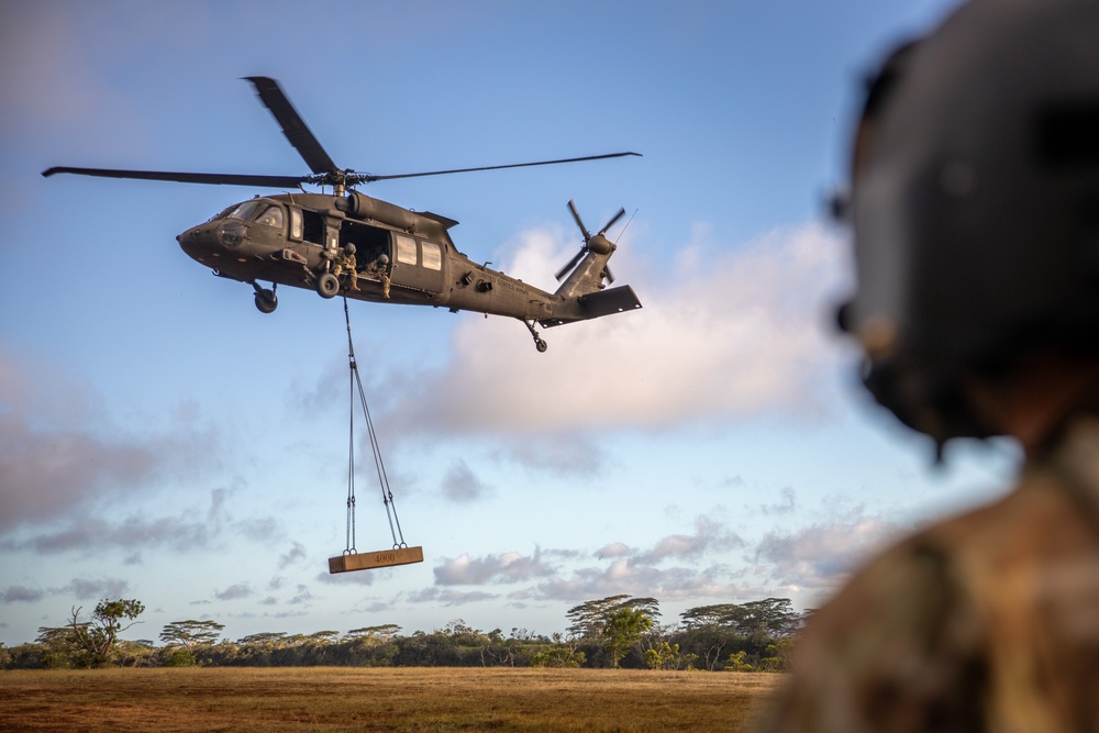 25th CAB Conducts Sling Load Training