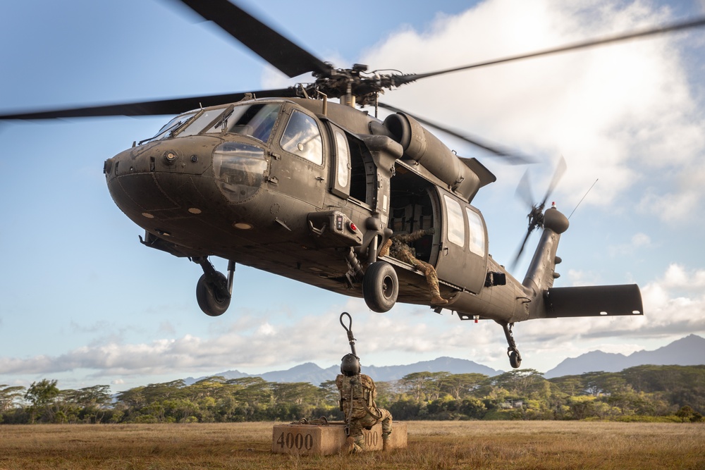 25th CAB Conducts Sling Load Training