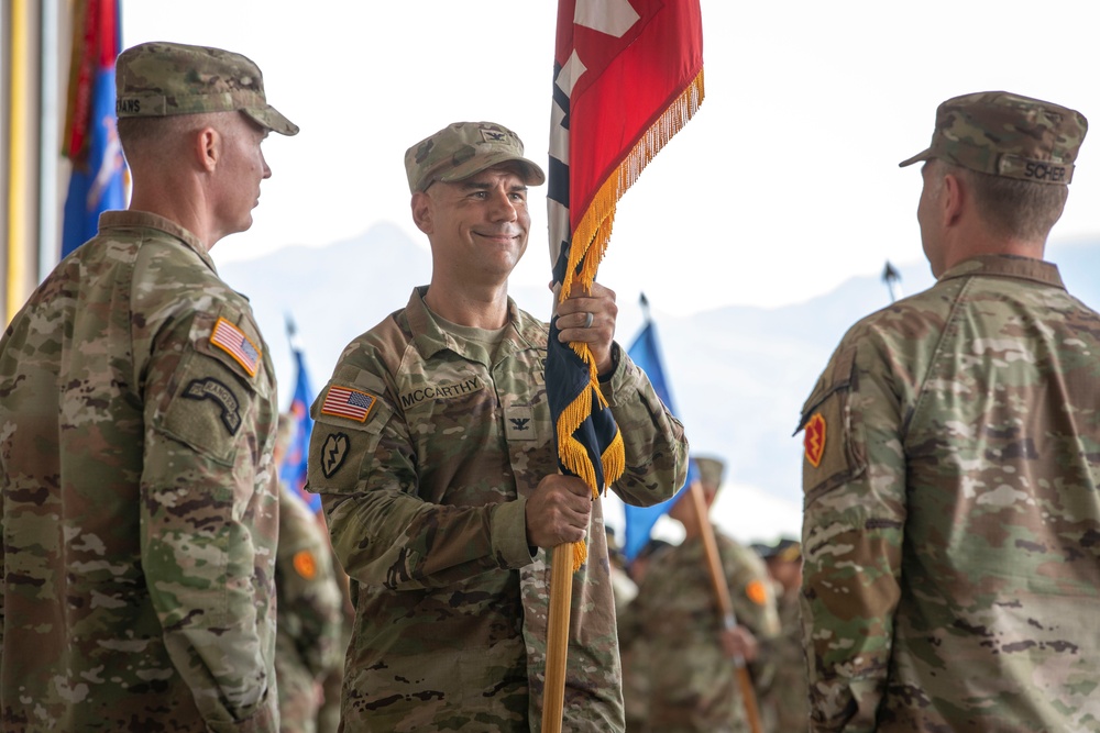 25th CAB Change of Command Ceremony
