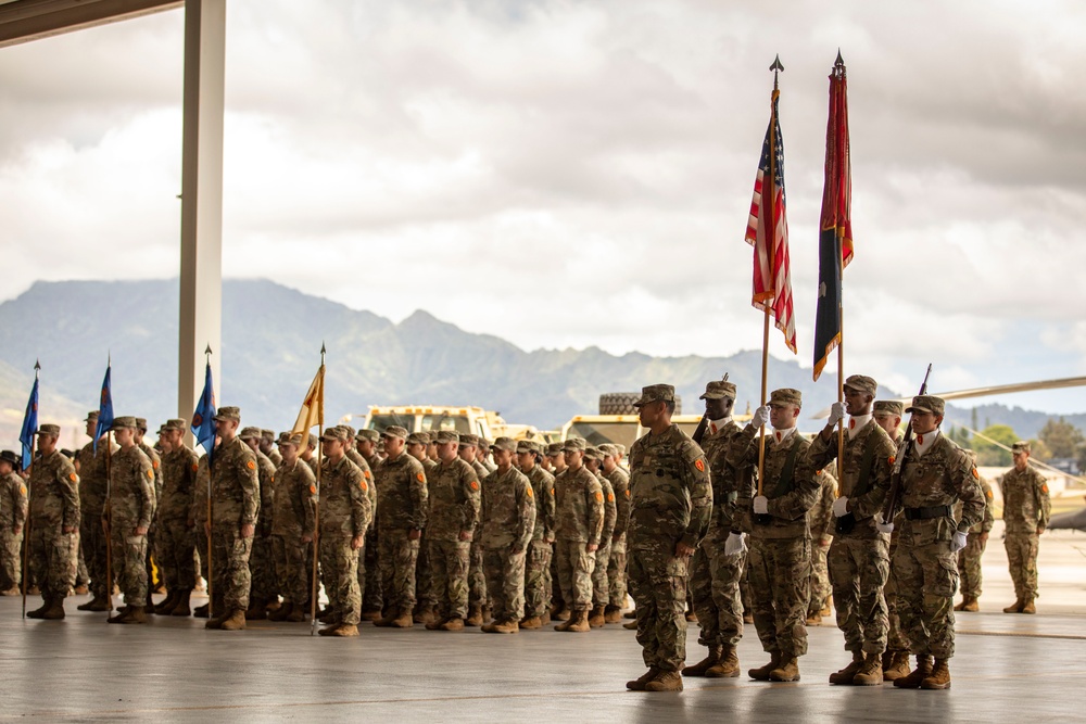 25th CAB Change of Command Ceremony