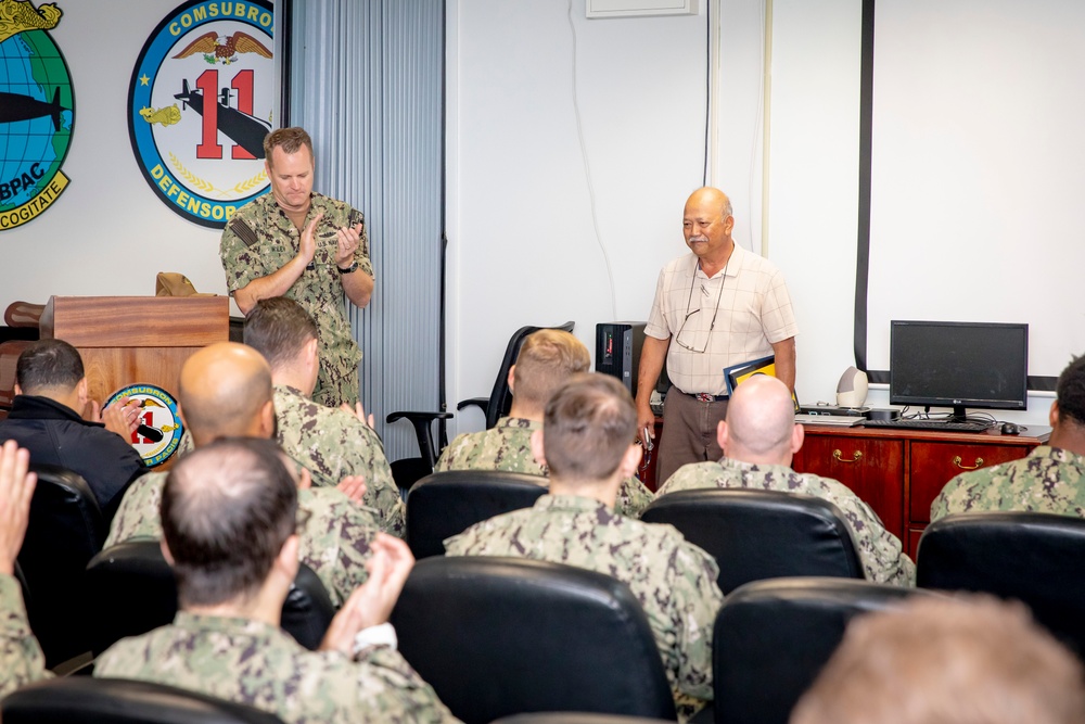 Commander, Submarine Squadron 11 Awards-At-Quarters