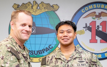 Commander, Submarine Squadron 11 Awards-At-Quarters
