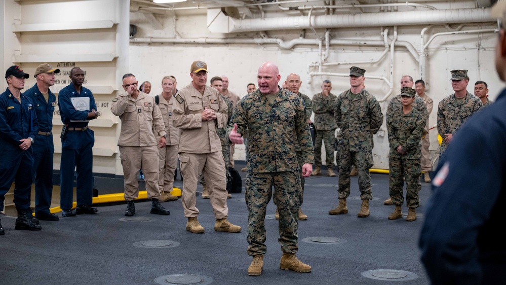 QUART 25.4: Navy and Marine Corps Leaders visit Somerset
