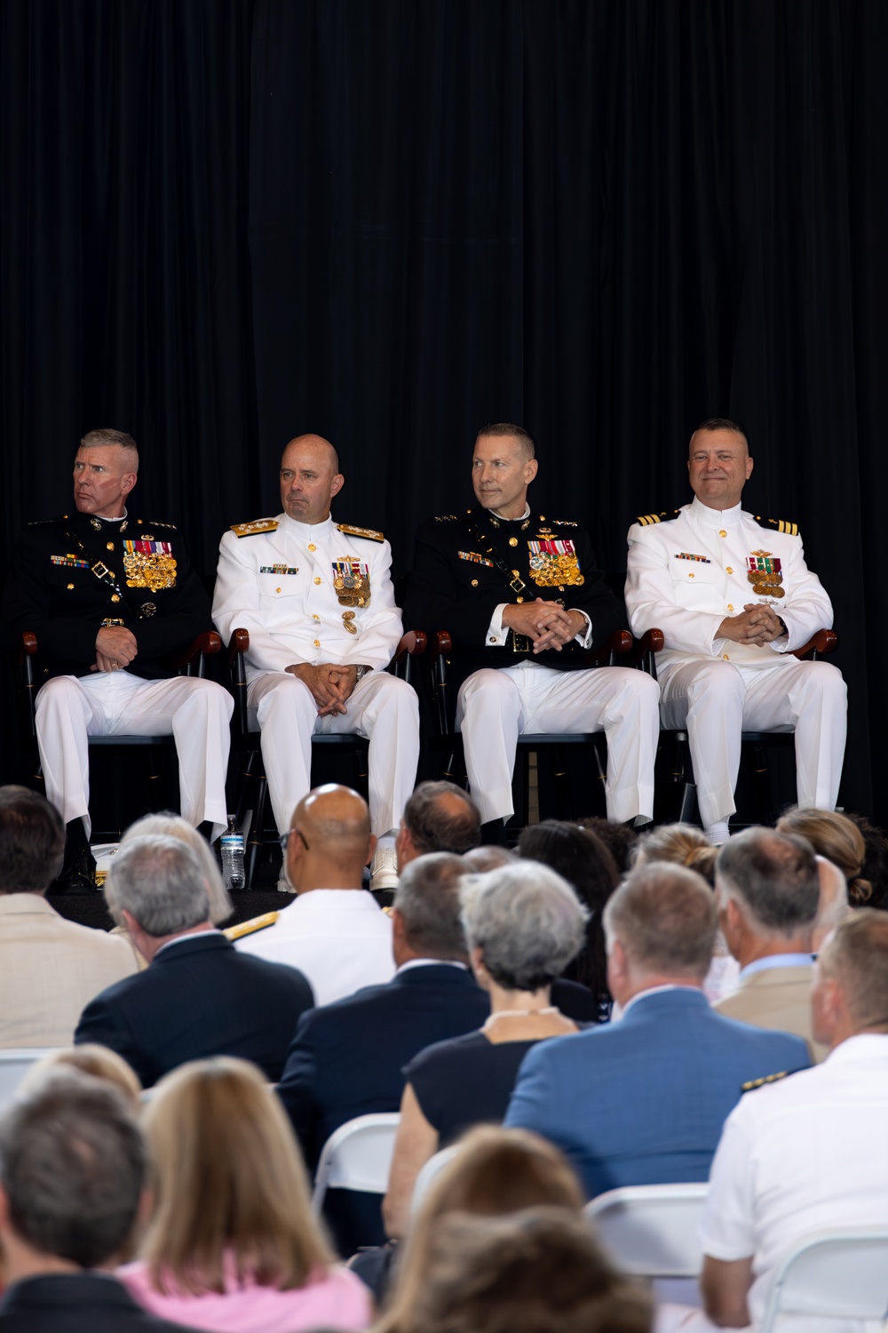 U.S. Naval Academy change of command ceremony