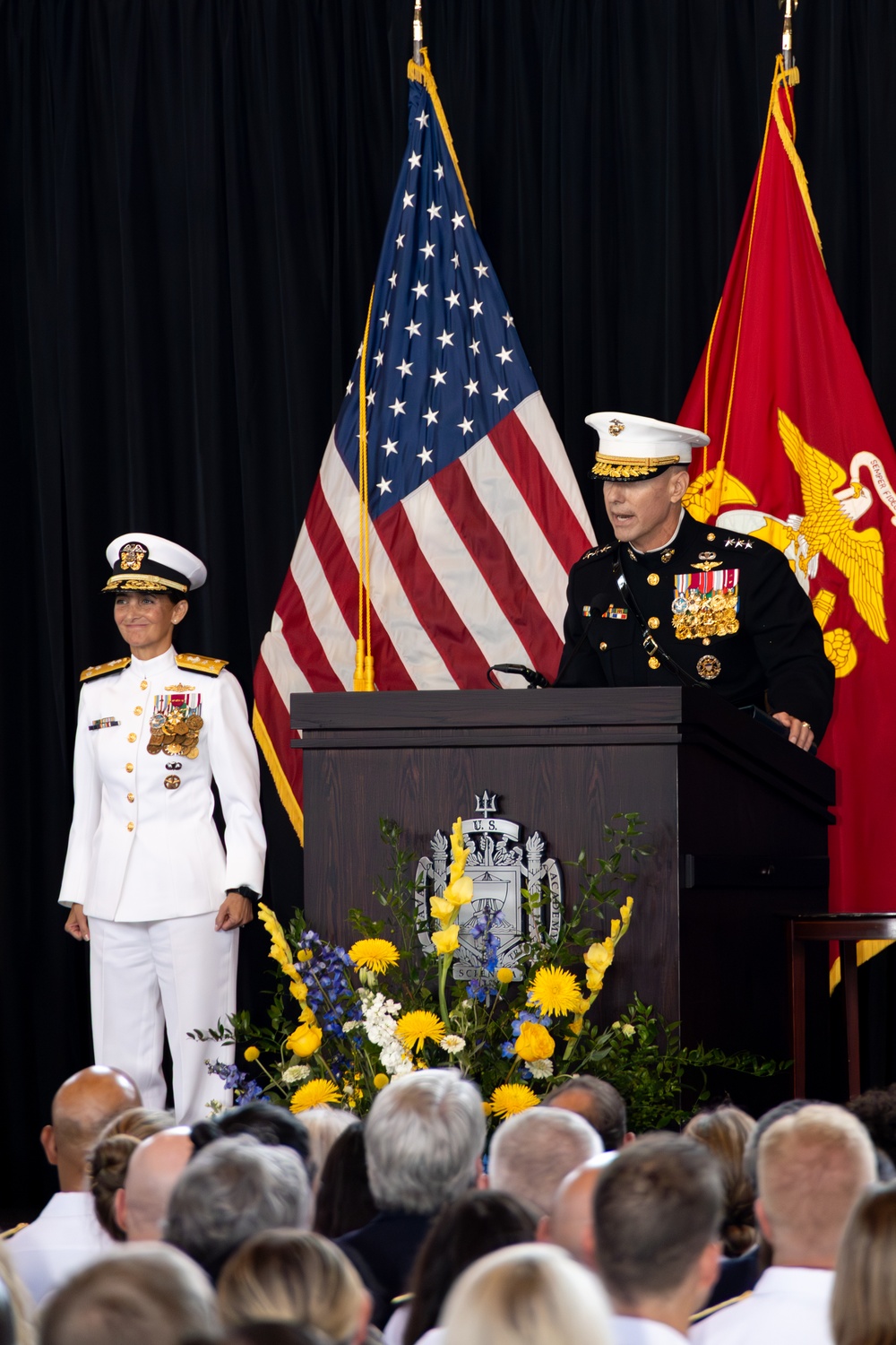 U.S. Naval Academy change of command ceremony