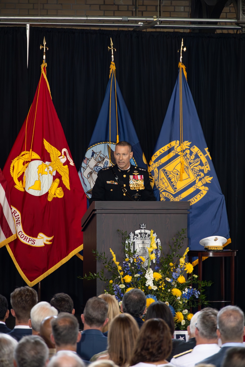 U.S. Naval Academy change of command ceremony