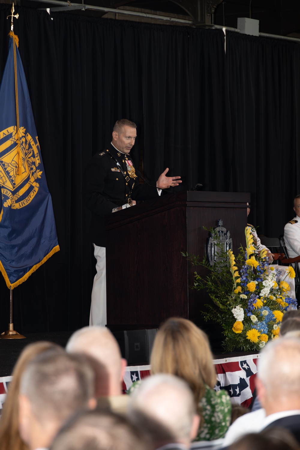 U.S. Naval Academy change of command ceremony