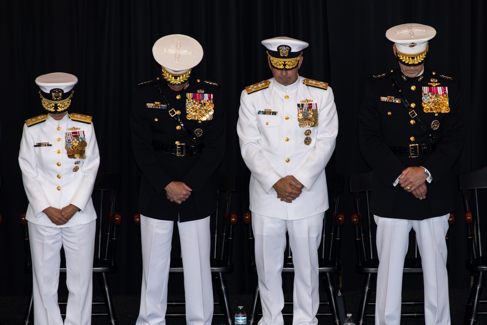 U.S. Naval Academy change of command ceremony