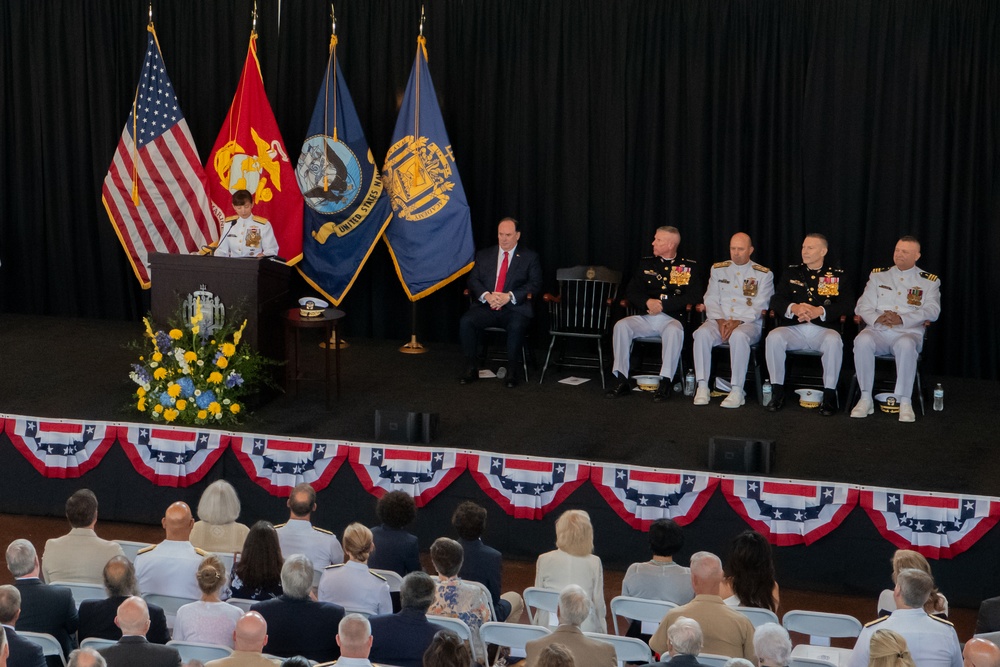 U.S. Naval Academy change of command ceremony