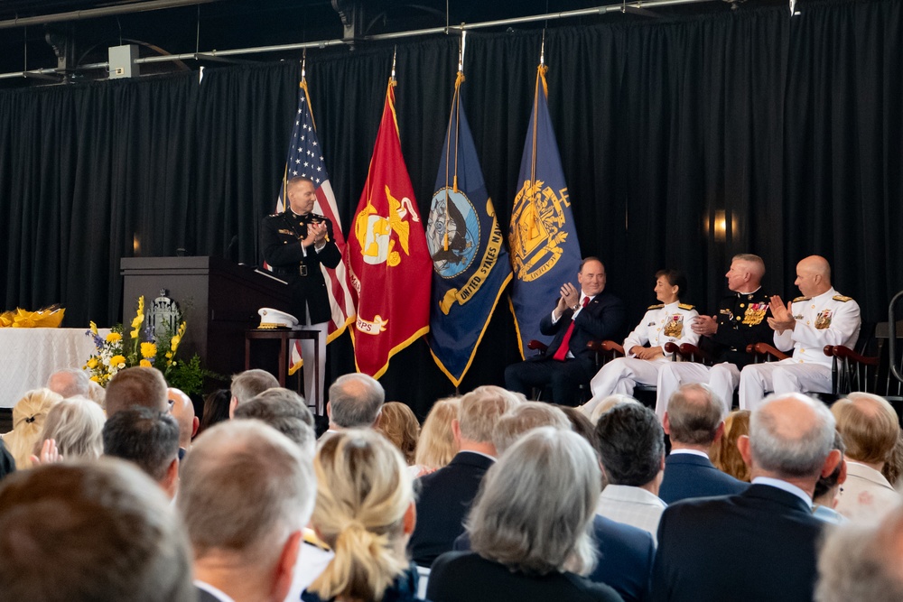 U.S. Naval Academy change of command ceremony