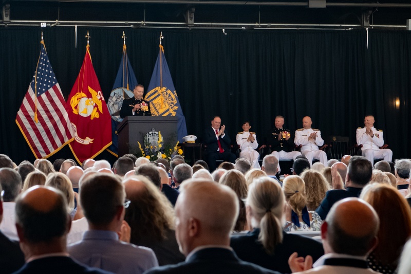 U.S. Naval Academy change of command ceremony