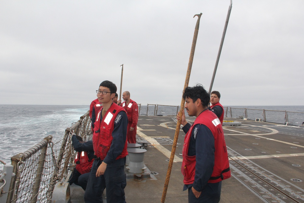 Pinckney conducts routine operations