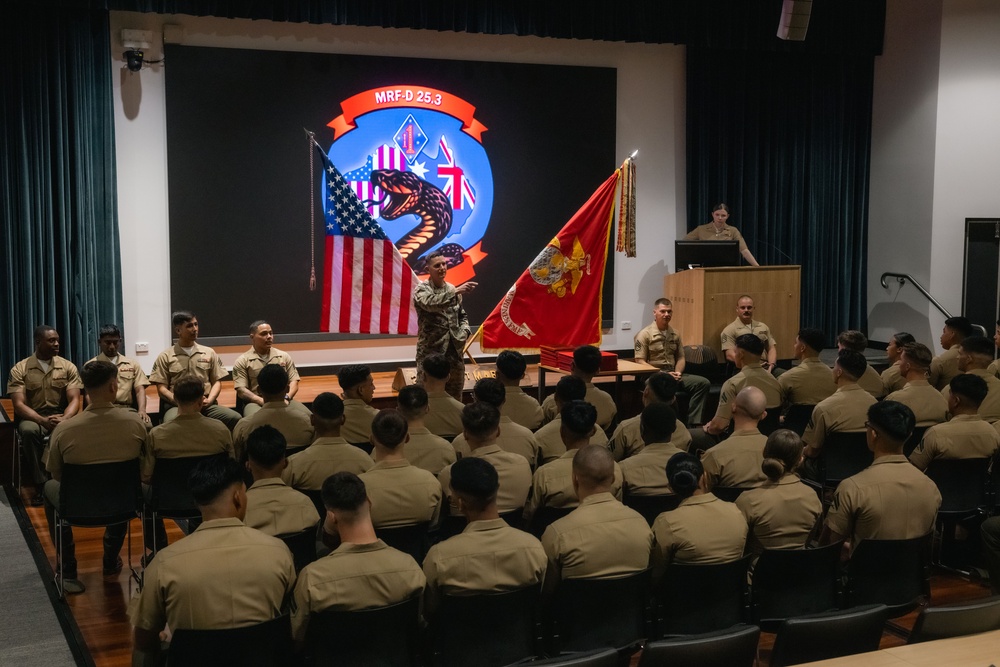 MRF-D 25.3 hosts Corporal’s Course graduation ceremony