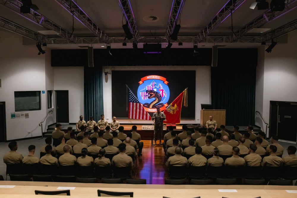 MRF-D 25.3 hosts Corporal’s Course graduation ceremony