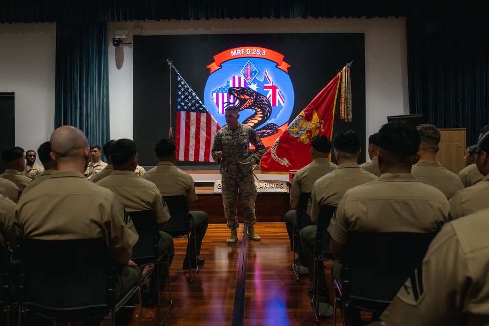 MRF-D 25.3 hosts Corporal’s Course graduation ceremony
