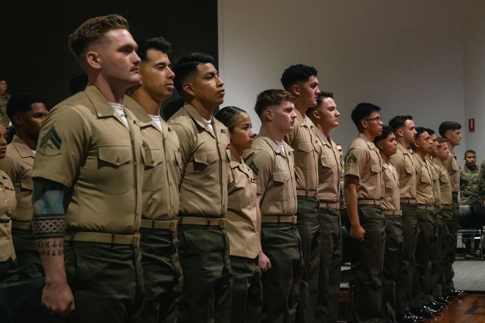 MRF-D 25.3 hosts Corporal’s Course graduation ceremony