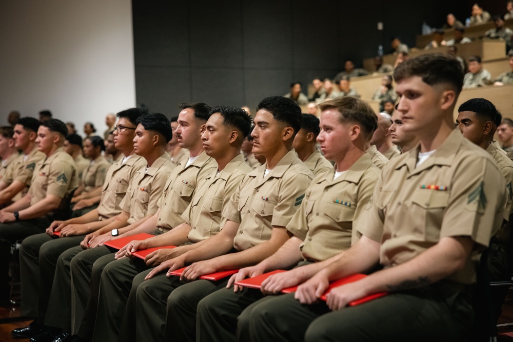 MRF-D 25.3 hosts Corporal’s Course graduation ceremony