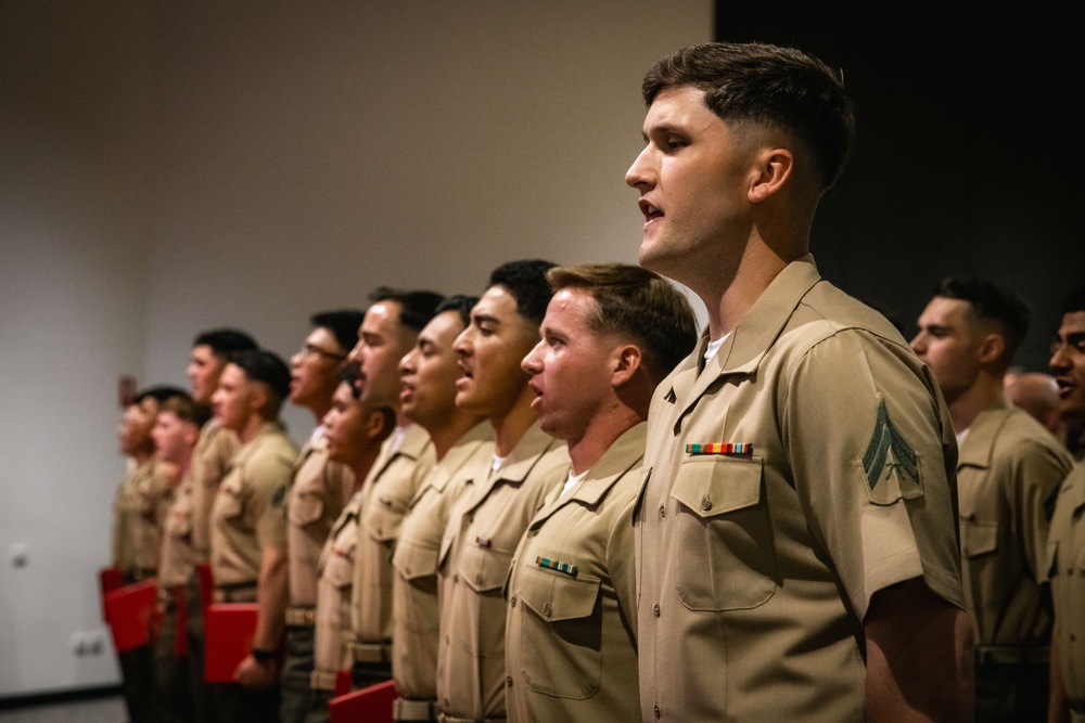 MRF-D 25.3 hosts Corporal’s Course graduation ceremony
