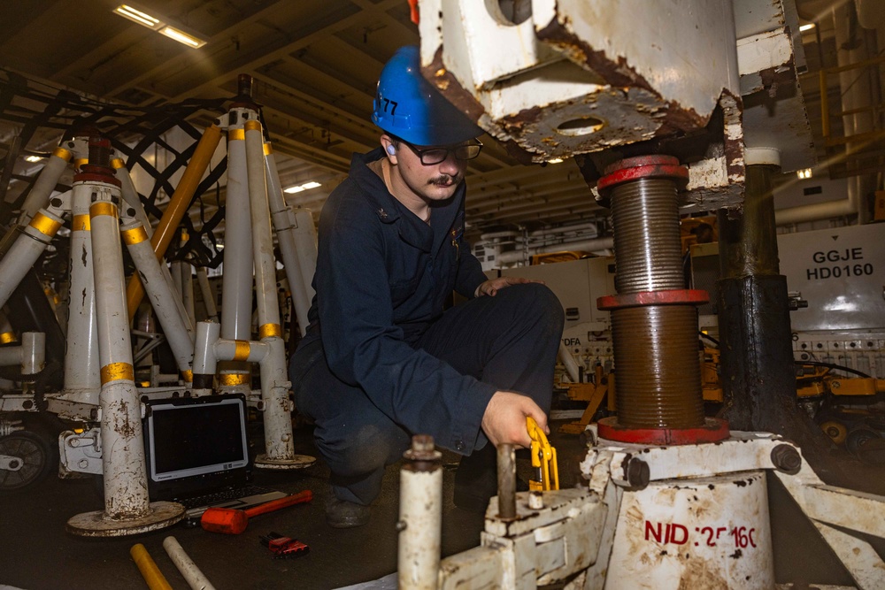 Daily Operations Aboard USS George H.W. Bush (CVN 77)