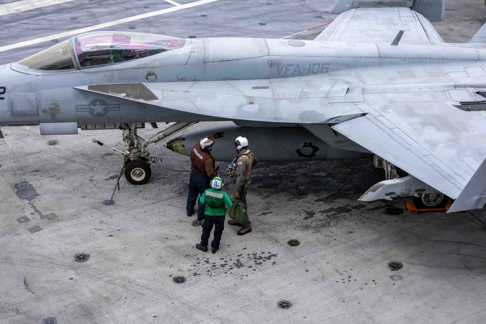 Daily Operations Aboard USS George H.W. Bush (CVN 77)
